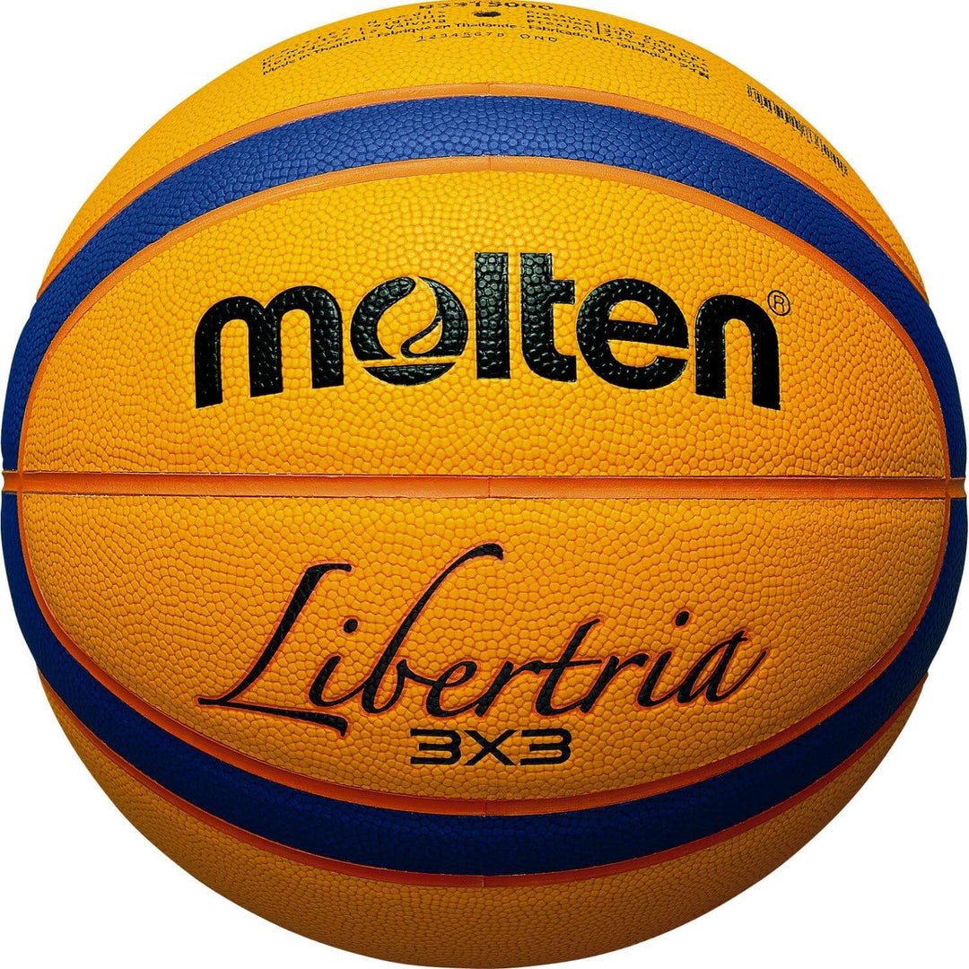 Molten 33T5000 3x3 Outdoor Basketball Gelb/Blau/Orange 6, Gelb/Blau/Orange 6