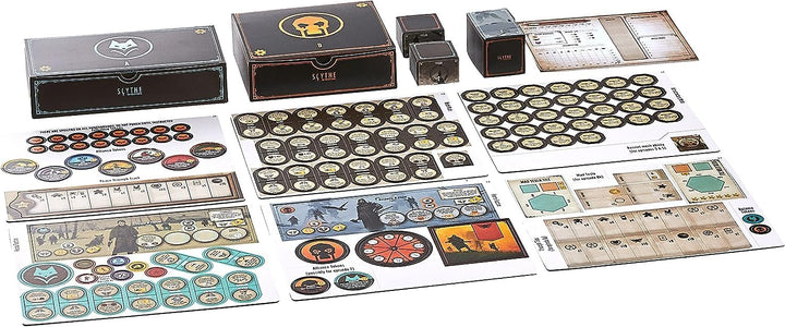 Stonemaier Games STM637 Scythe: The Rise of Fenris, Mixed Colours Scythe Expansion: The Rise of Fenr