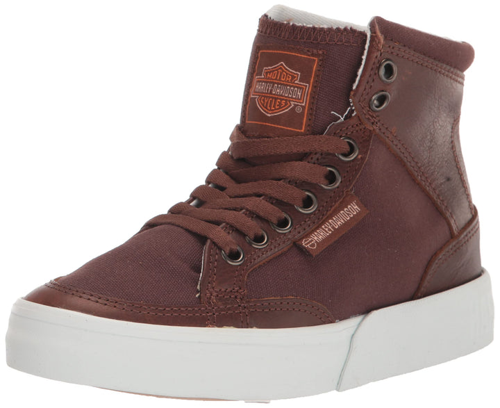 Harley-Davidson Unisex RosemontSneaker 34 EU Braun, 34 EU Braun