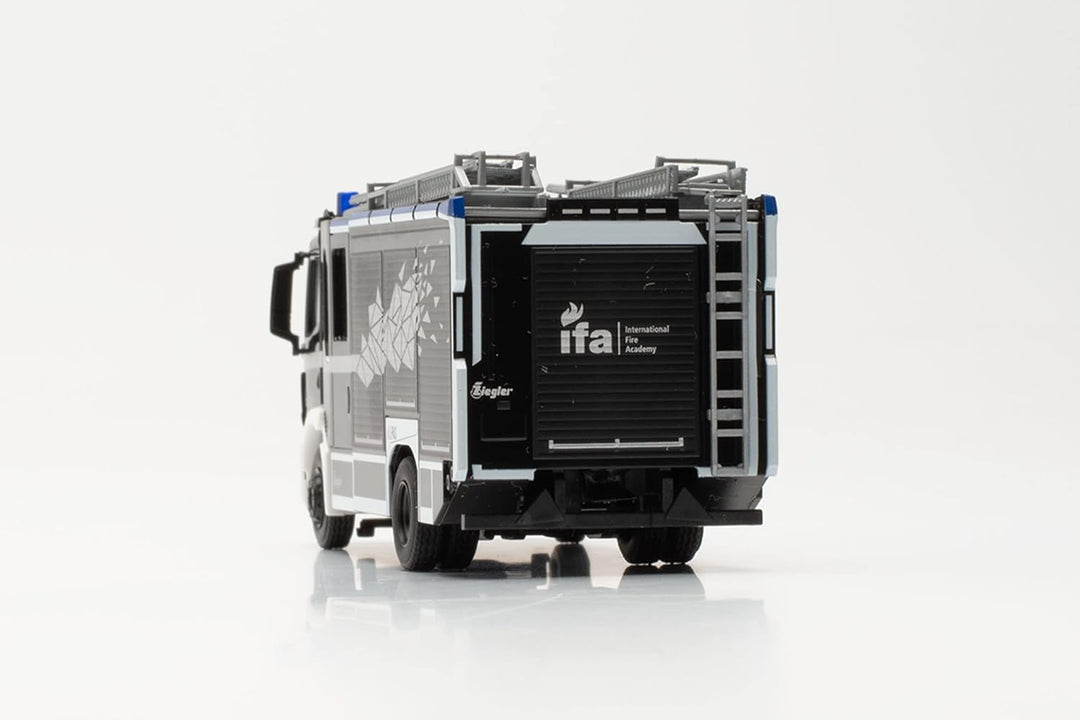 Herpa LKW Modell Man TGM CC Ziegler Z-Cab Interkantonales Feuerwehr-Ausbildungszentr. CH, im Masssta