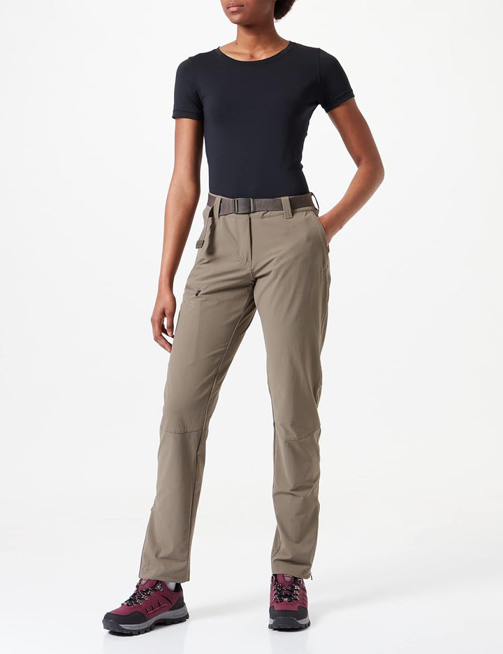 Maier Sports Damen Wanderhose Inara Slim 24 Teak, 24 Teak