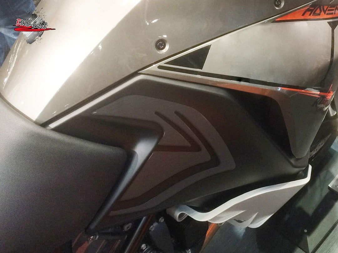 BIKE-label Seitentank Pad Transparent kompatibel für KTM 1050 1090 1190 1290 Adventure 800121