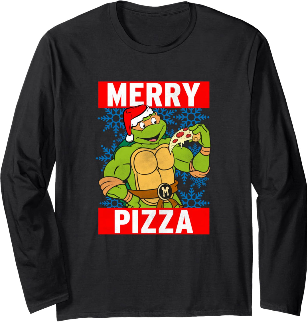Teenage Mutant Ninja Turtles Merry Pizza Langarmshirt