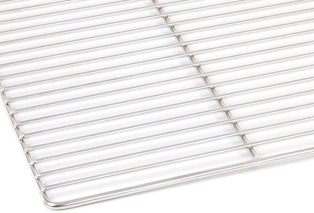 Grillrost 45 x 45 cm aus Edelstahl rostfrei und elektropoliert