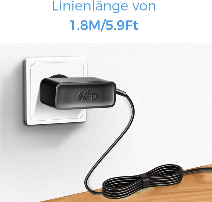 KFD Netzteil 24V Netzadapter Ladegerät für Philips HueGo LED HF12 HF18 HF24 SmartSleep Wake-up Light