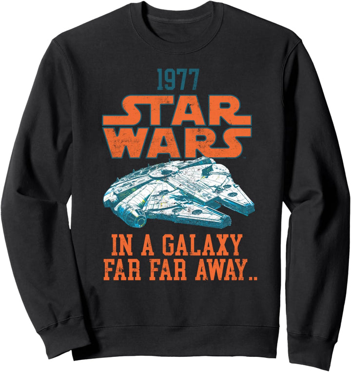 Star Wars 1977 Millennium Falcon Retro Sweatshirt