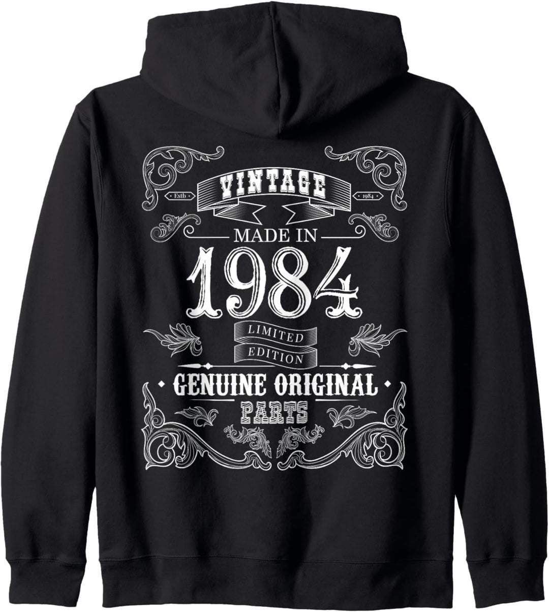 Vintage Made in 1984 Geburtstagsgeschenk 39 Jahre alt Geschenk Kapuzenjacke
