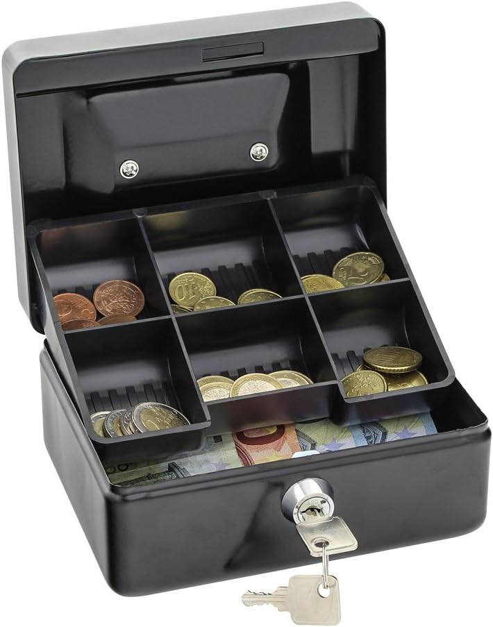 Rottner Geldkassette HomeStar Cash -schwarz-(BxH) 15x8,5cm
