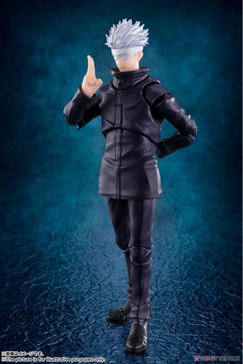 BANDAI Jujutsu Kaisen 0: The Movie Figurine S.H. Figuarts Satoru Gojo