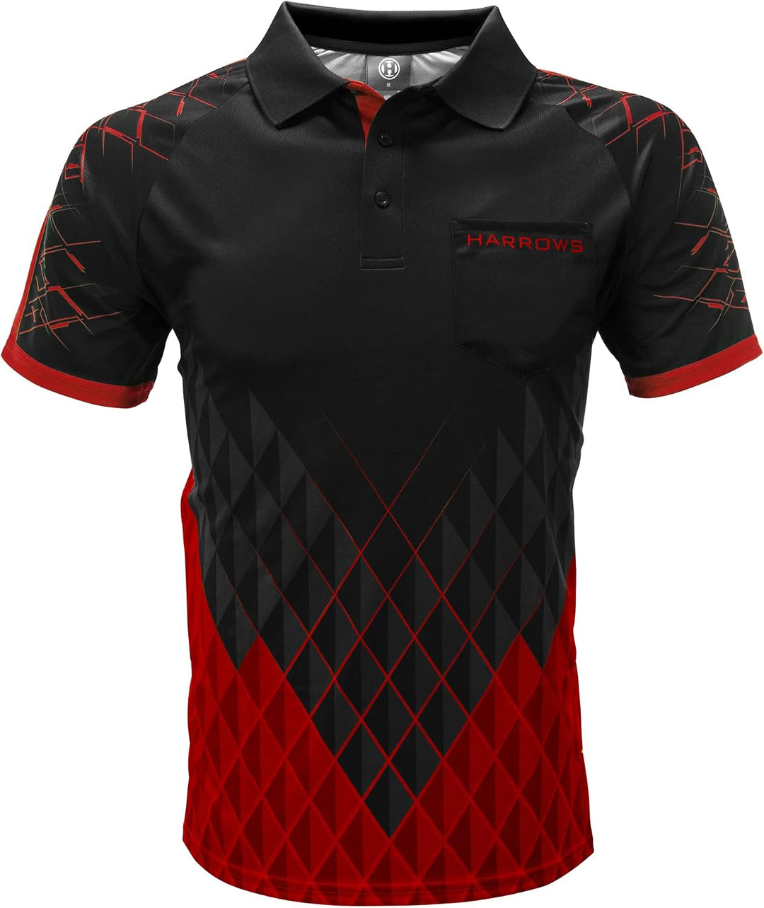 Harrows Paragon Dart Shirt Red XL