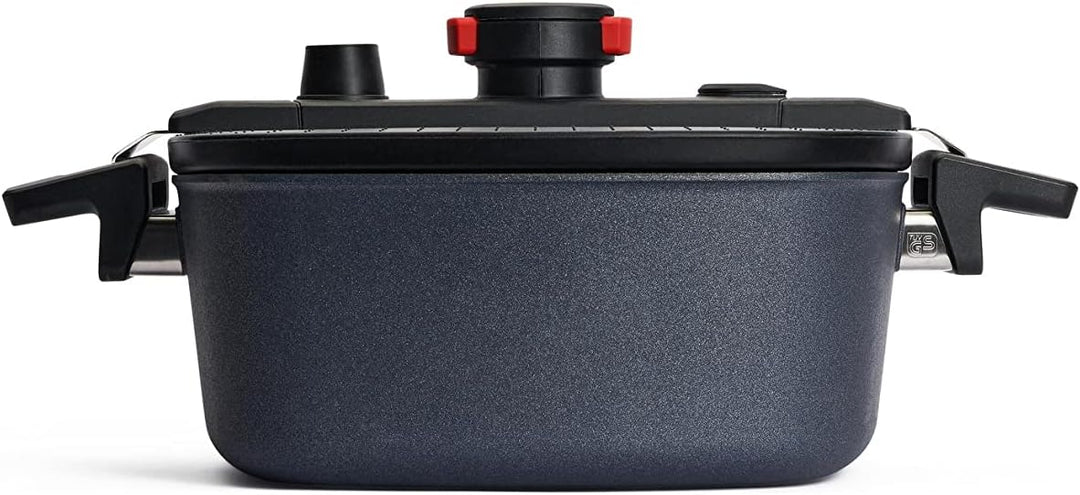 Woll Active Lite Kasserolle viereckig mit Active-Lite-Deckel, 26 cm x 26 cm, 10,5 cm hoch, 5.5 Liter