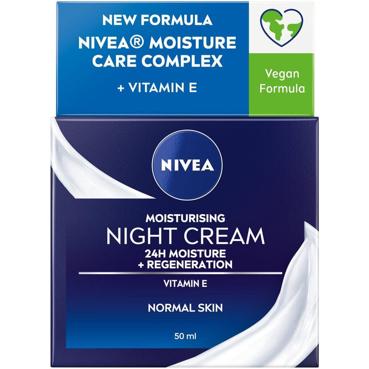 Nivea Visage Regenerating Night Cream - 50 ml, Pack of 3
