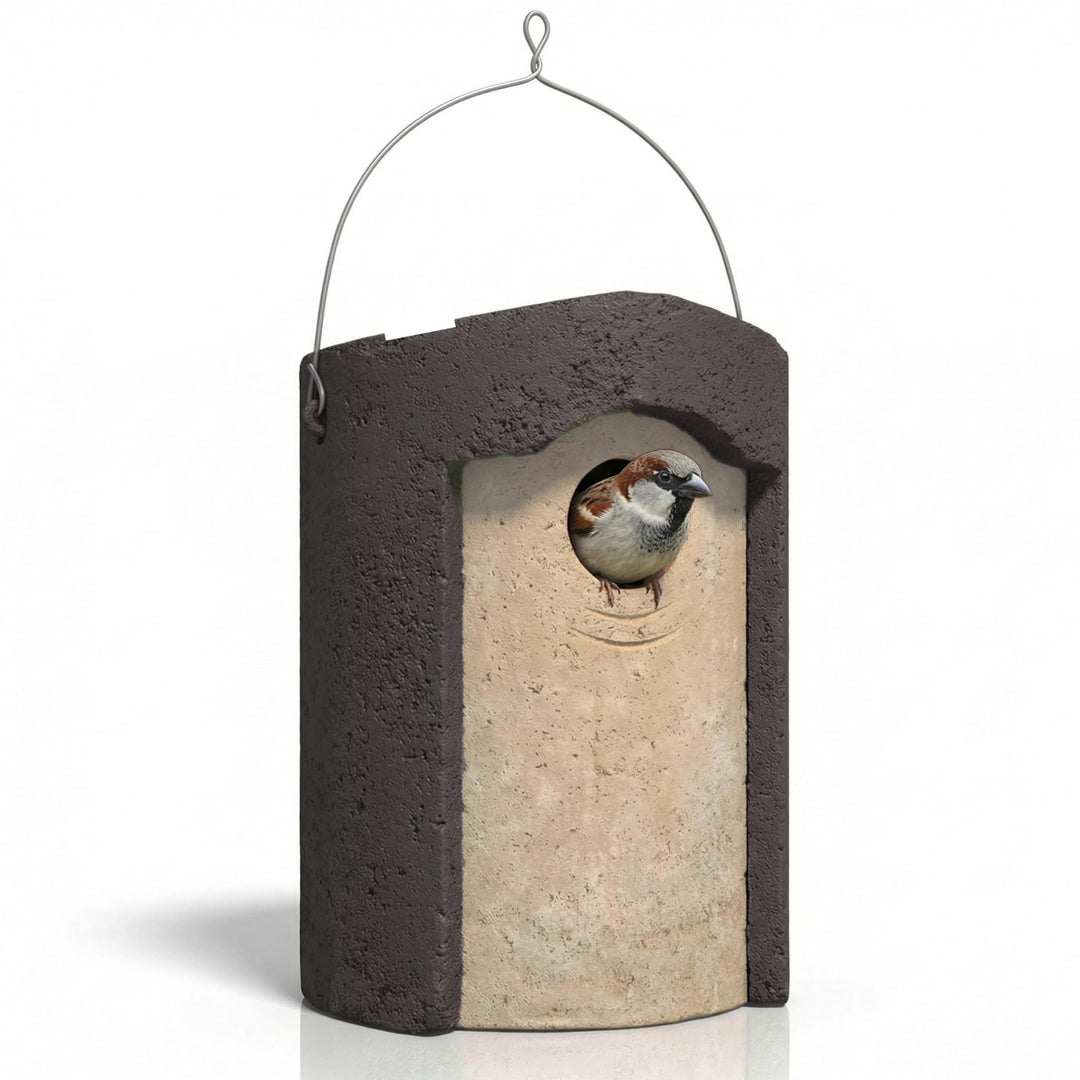 Schwegler Nisthöhle aus wetterfestem Holzbeton, Einflugloch 32 mm, 32 mm