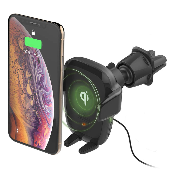 iOttie Auto SenseQi Aufladen Automatische Klemmung CD + Entlüftung für iPhone XS Max R 8 Plus 10 W f