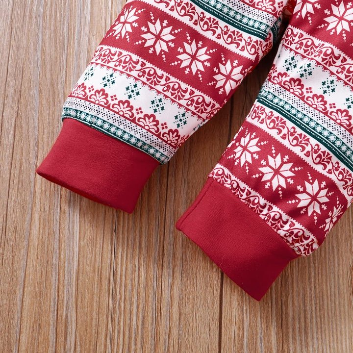 Verve Jelly Kleinkind Baby Mädchen My 1st Christmas Outfits Xmas Strampler Langarm Brief Print Bodys