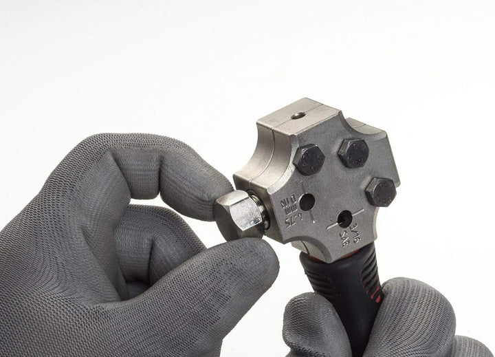 Vigor Bördelgerät für ∅ 4,75 mm V4697 ∙ Anzahl Werkzeuge: 5 Einzelgerät DIN-/SAE-Bördel Single, Einz