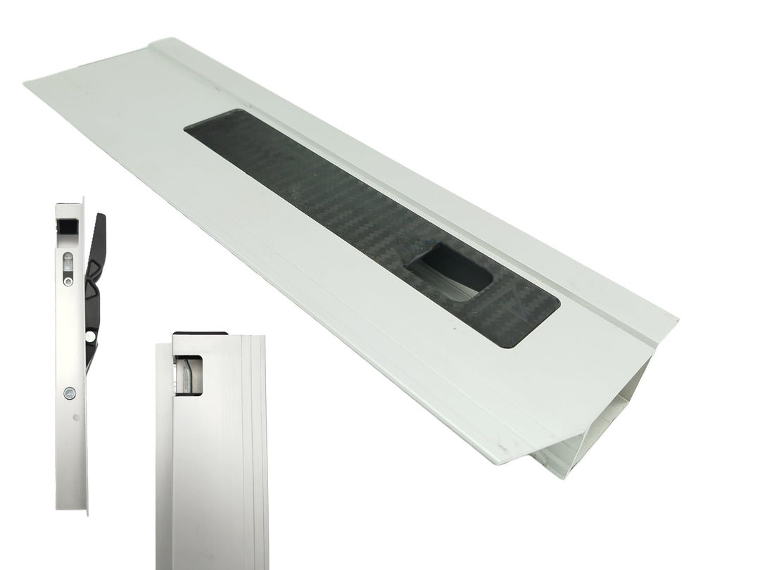 HGW Bordwandverschluss für Anhänger - ALU mit Anschlag 300 mm rechts mit 180° Verschluss