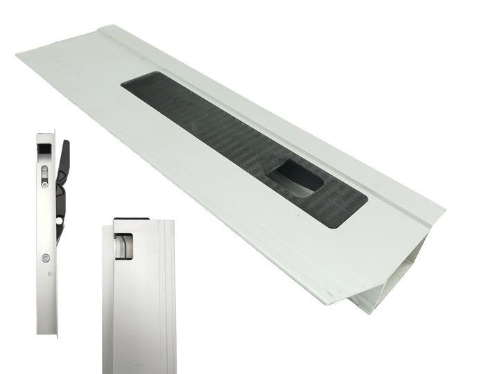 HGW Bordwandverschluss für Anhänger - ALU mit Anschlag 300 mm rechts mit 180° Verschluss