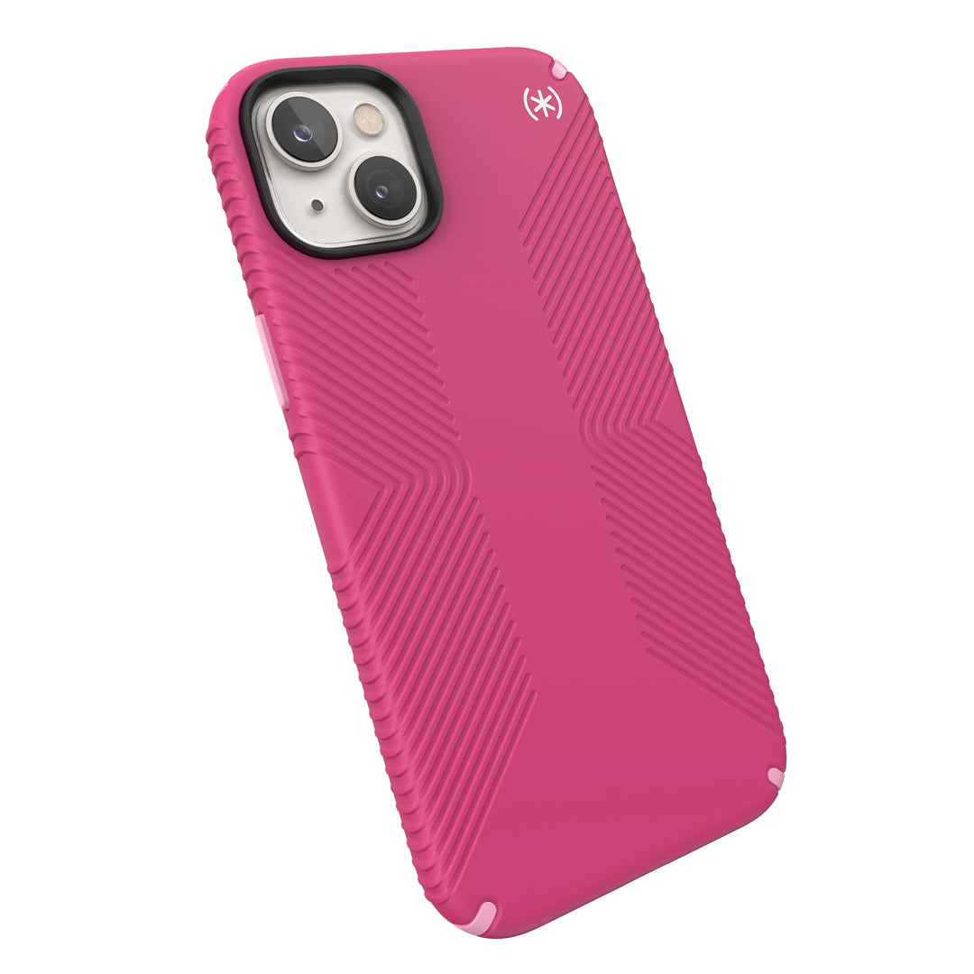 Speck Presidio Grip Schutzhülle für Apple iPhone 14 Plus Digital rosa Digital Pink/Blossom Pink/Weis
