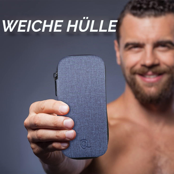 marQus Maniküre Set Damen und Herren Solingen Made in Germany 7 Teile mit patenierter Glasfeile für