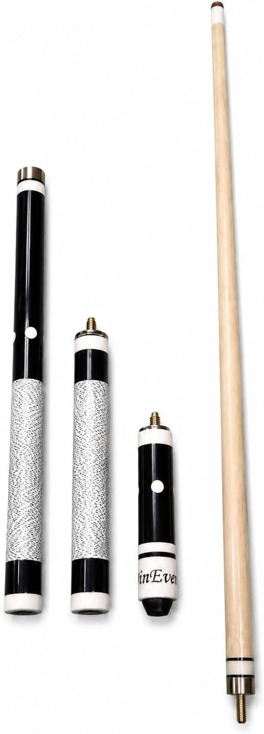 Billardqueue Set inkl. Tasche, Kreide, Trimmer und Ersatzleder von John West