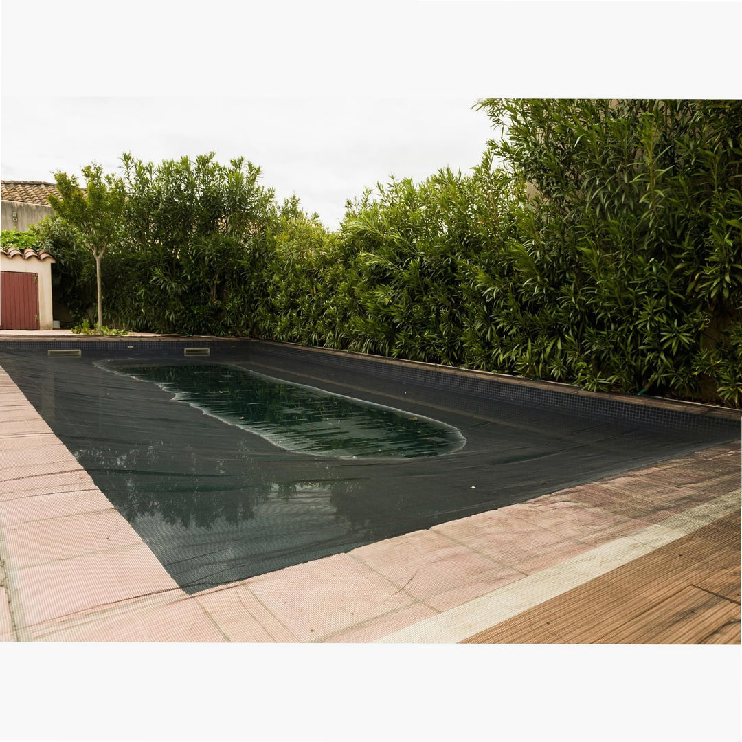 WERKA PRO Schutznetz Pool 100g/m2 4 x 6 m (4 x 6 m) EU Durchsichtig, (4 x 6 m) EU Durchsichtig