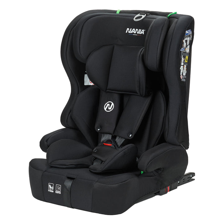 Nania Kinderautositz Isofix Lima I-size 76-150 cm – Gruppe 1/2/3 von 9 bis 36 kg, 15 Monate bis 12 J
