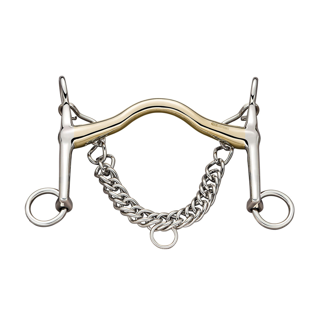 Sprenger Bemelmans Kandare 16mm - 5 cm Anzug - SENSOGAN/AUR silber 11.5, silber 11.5
