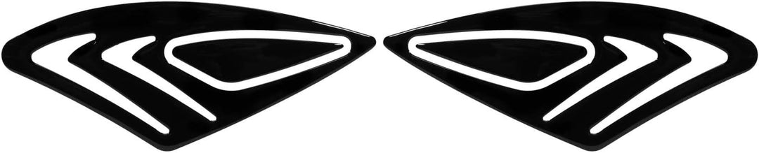 BIKE-label Seitentank Tankpad Motorrad Lackschutz Aufkleber Black Schwarz 800301VA