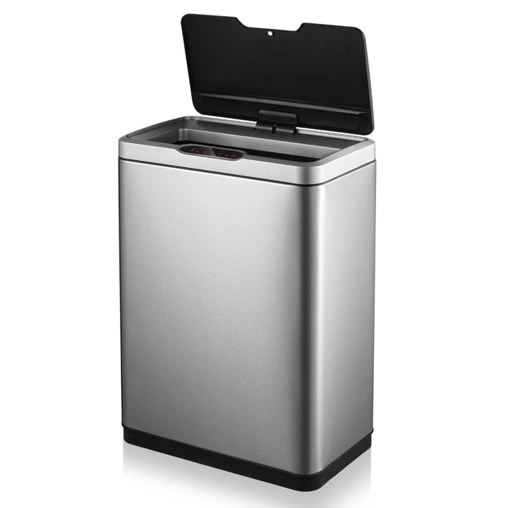 EKO Mirage Sensor Mülleimer 2x20L Mülltrenner (27 x 46 x 65.5 cm, Bewegungssensor, Dämpfer-System, F
