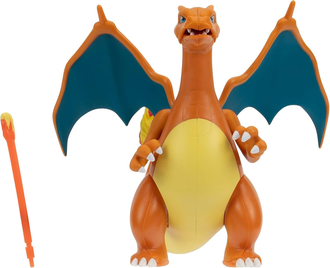 Pokémon Action Charizard Figur, 12 cm, 95132