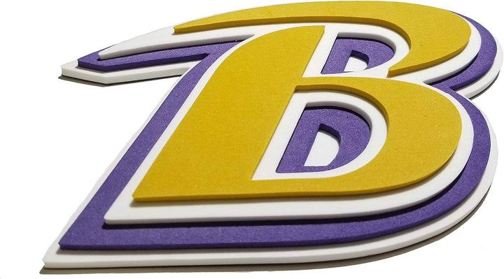 FanFave NFL Fanchain XXL Kette mit 3D Foam Anhänger Baltimore Ravens Einheitsgrösse, Baltimore Raven