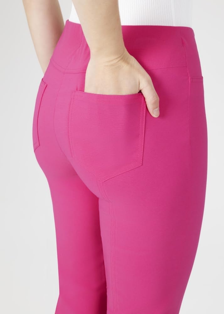 Stehmann Igor-680, Sportive 6/8-Stretchhose 34 Slim Fuxia Fluo, 34 Slim Fuxia Fluo
