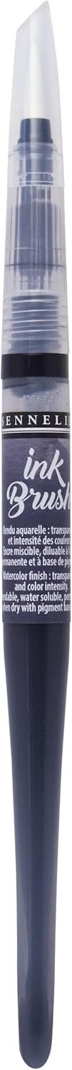 Sennelier Tintenpinselstift, 6,2 g, Payne's Gray 0.22 oz Payne's Gray, 0.22 oz Payne's Gray