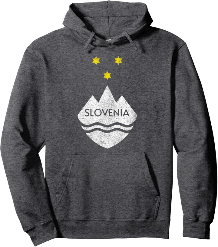 SLOVENIA COAT OF ARMS NATIONAL FLAG LJUBLJANA Pullover Hoodie