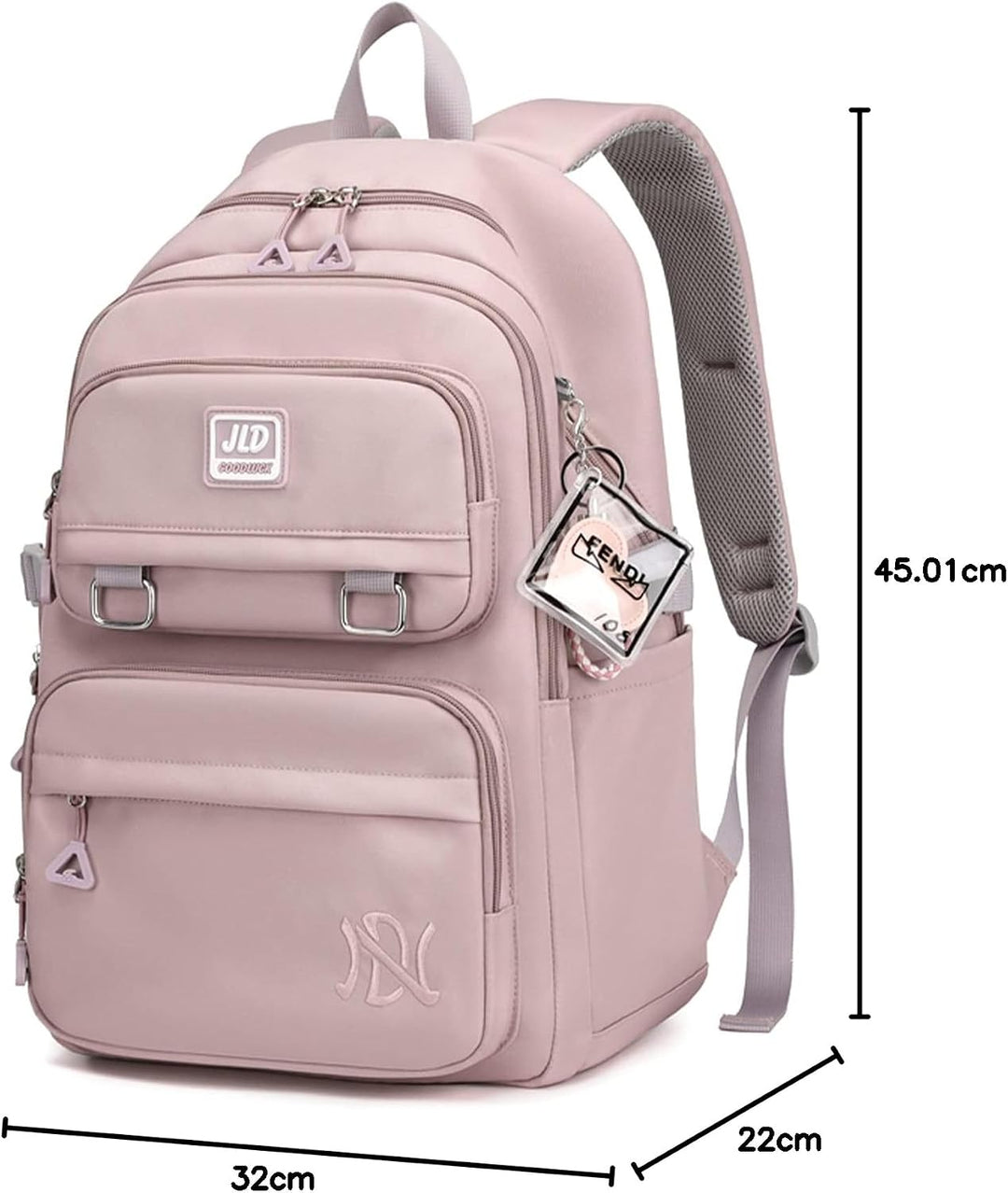 JANSBEN Schulrucksack jungen mädchen teenager schultasche Wasserdicht Rucksack Damen herren schulran