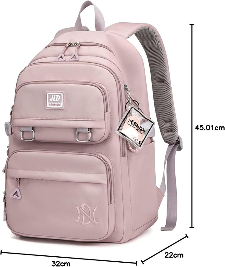 JANSBEN Schulrucksack jungen mädchen teenager schultasche Wasserdicht Rucksack Damen herren schulran