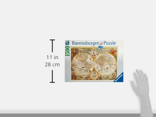 Ravensburger Puzzle 16381 - Historische Weltkarte - 1500 Teile Puzzle für Erwachsene und Kinder ab 1