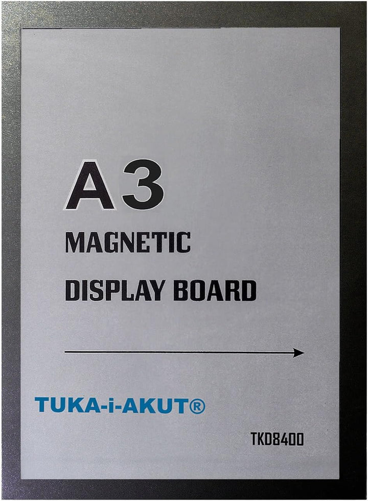 TUKA-i-AKUT 20st. A3 Info-Rahmen Selbstklebend mit Magnetverschluss, Einstecktasche Infotasche Blatt