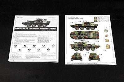 Trumpeter 01513 Modellbausatz LAV-25 SLEP (Service Life Extension Pro) Mittel