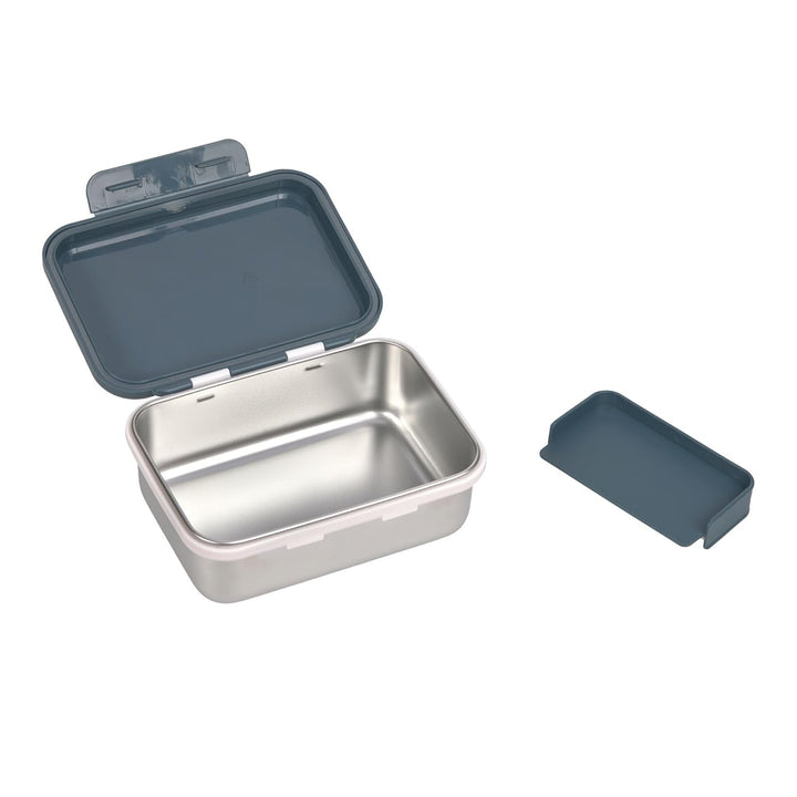 LÄSSIG Kinder Brotdose Edelstahl Lunchbox Frühstücksbox Nachhaltig Kindergarten Schule/ Happy Prints