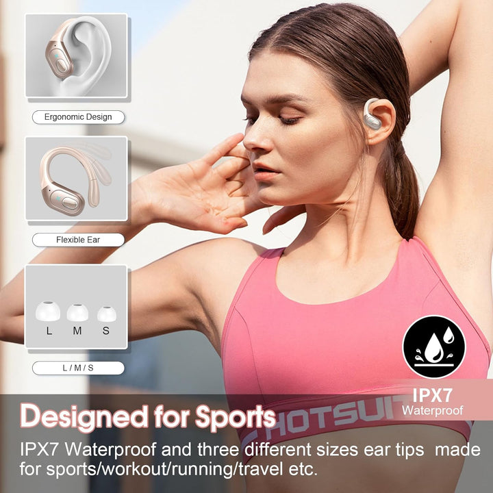 AI Kopfhörer Übersetzer, 3-in-1Bluetooth 5.4 Echtzeit Sprachübersetzer Kopfhörer 164 Sprachen mit Ap