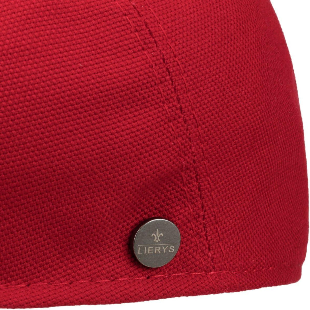 LIERYS Uni Cotton Flatcap - Klassische Form - Schiebermütze mit Stretchfutterband - Herren - Frühjah
