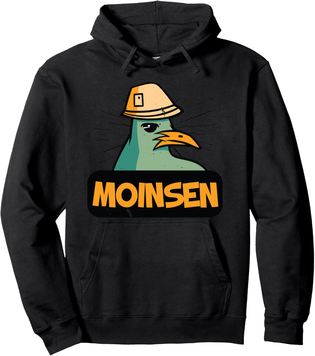 Moinsen Spruch Nordsee Heimat Norddeutsche Ostsee Humor Pullover Hoodie