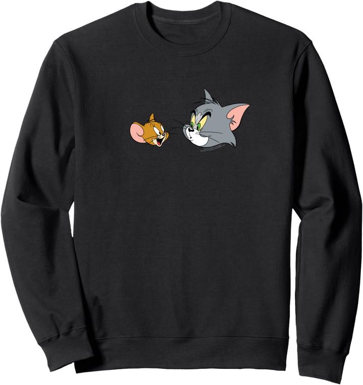 Tom And Jerry Faces Sweatshirt