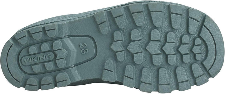 Viking Unisex Kinder JollyGummistiefel 24 EU Bluegreen White, 24 EU Bluegreen White