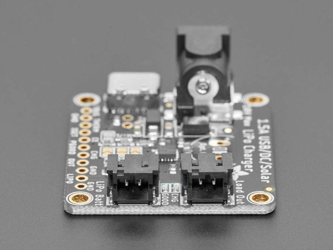 Adafruit Industries Universal USB/DC/Solar Lithium Ionen/Polymer Ladegerät (bq24074)