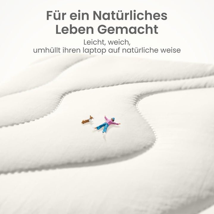tomtoc 360° Gepolsterte MacBook Neo Tasche für 13 Zoll MacBook Neo A18 Pro | Gesteppte Hülle für 13