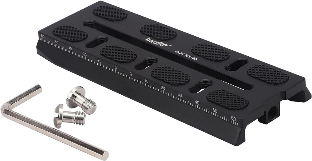 Haoge HQR-RS129 Kamera-Montage-Schnellwechselplatte für DJI Ronin-RS 2 / RSC 2 (RS2 / RSC2) Gimbal-S