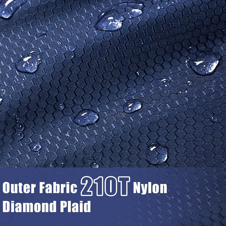 Flanell Doppelschlafsack,Schlafsack 2 Personen 230x160cm | 100% Baumwolle Futter,wasserabweisend,4 J